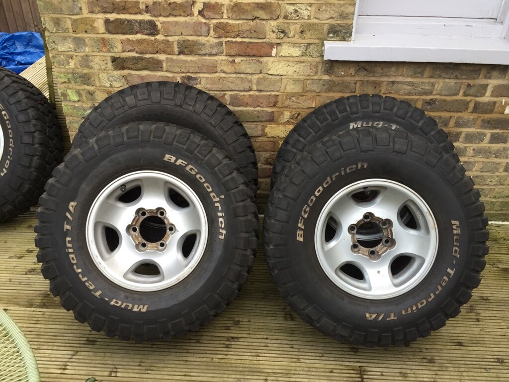 285 75 R16 Bfg Km2 Tyres On 80 Series Wheels For Sale Land Cruiser Club 285 75 R16 Bfg Km2 Tyres On 80 Series Wheels For Sale Land Cruiser Club