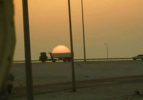 Due to ongoing maintenance, the sun will rise later than usual this morning..jpg