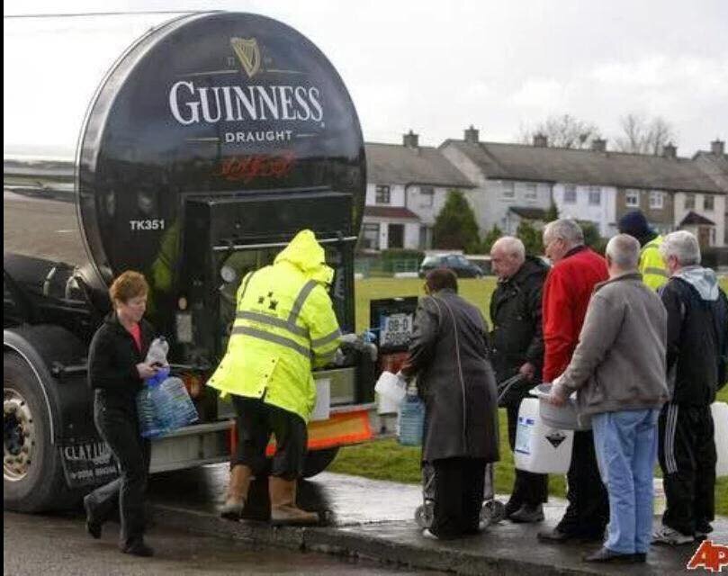 Pubs are closed on St Patrick’s day so alternative measures have been arranged.jpg