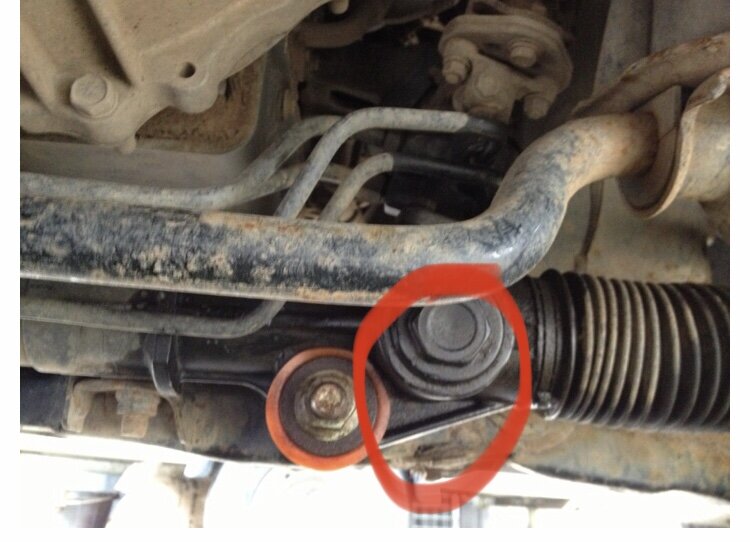 Rack and pinion leak Land Cruiser Club