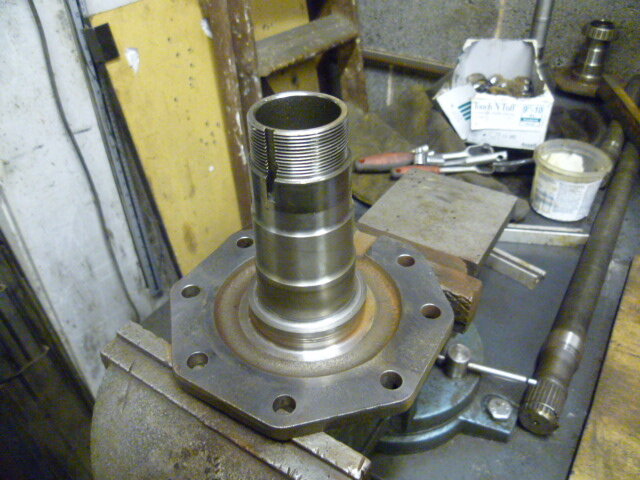 Cleaned up stub axle.JPG