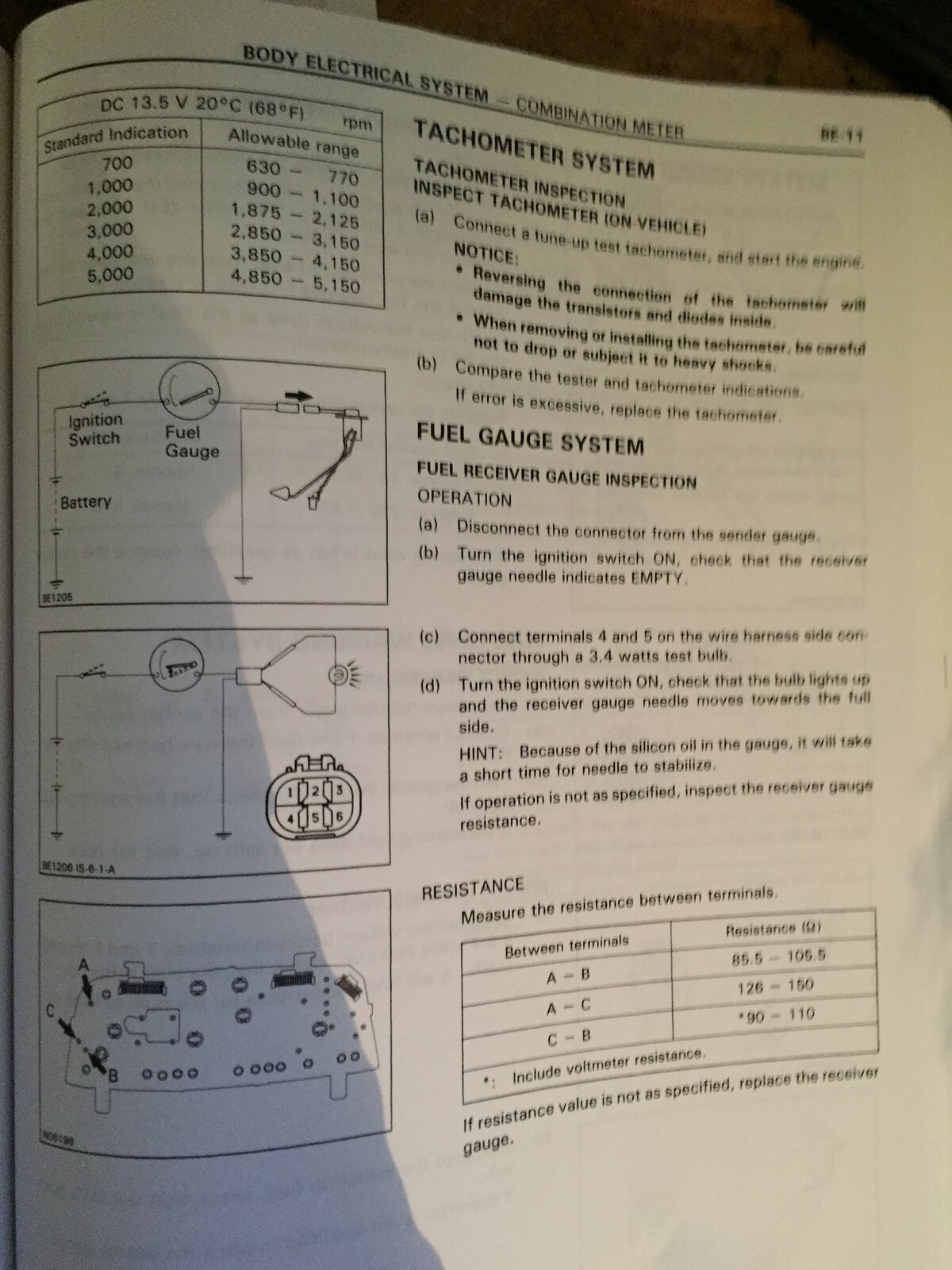 1hd Fte Ecu Wiring Diagram Pdf HDJ79 (1HD-FTE) Instrument Cluster Pin configurations | Land Cruiser Club