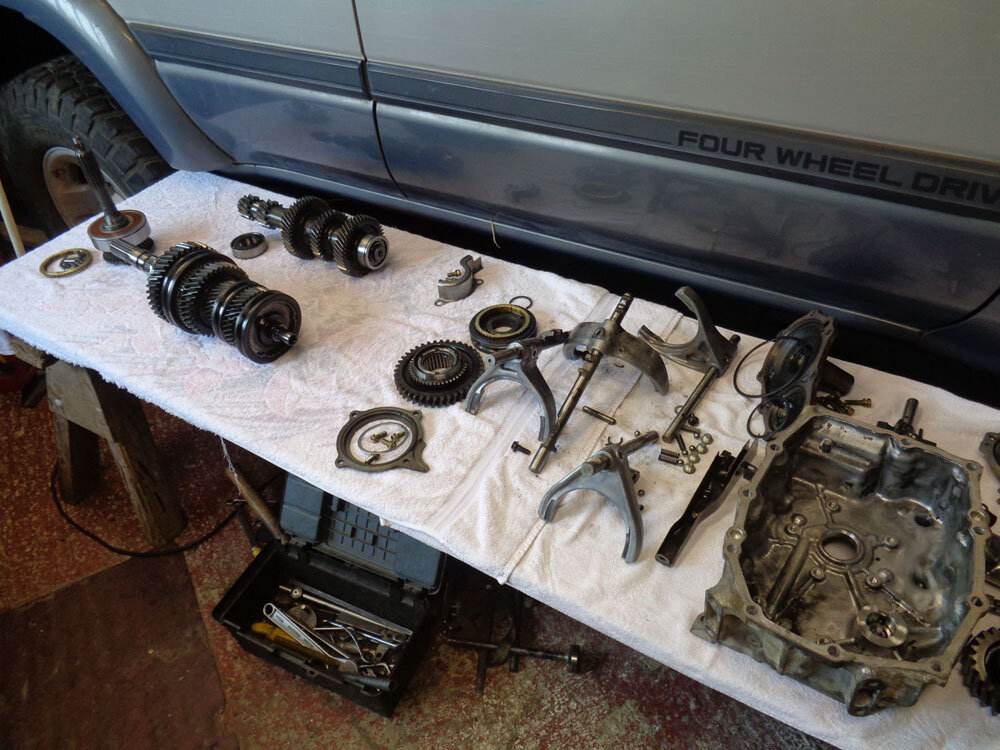 This was as far as I progressed before I relised I needed a large gear seperator.jpg This was as far as I progressed before I relised I needed a large gear seperator.jpg