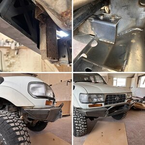 80 Series Front Bumper Kit