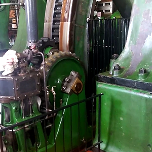 Starting of the Kempton Park triple steam pump