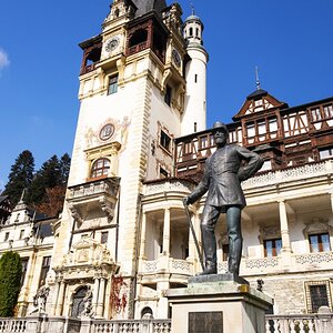 peles castle with statue smaller.jpg