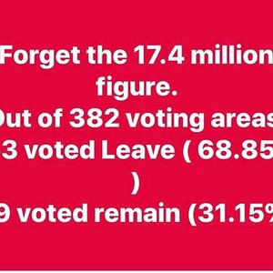 so more than two thirds voted to leave and less than one third voted remain.jpg