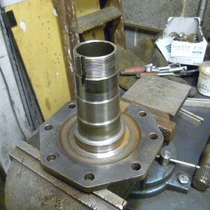 Cleaned up stub axle.JPG