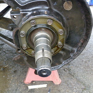 Finished stub axle.JPG
