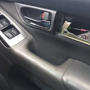 Drivers door detail