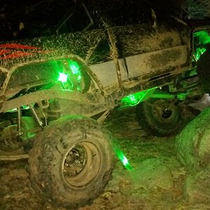 Rock climbing my 84 yota.