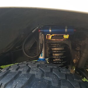 12" remote reservoir shocks