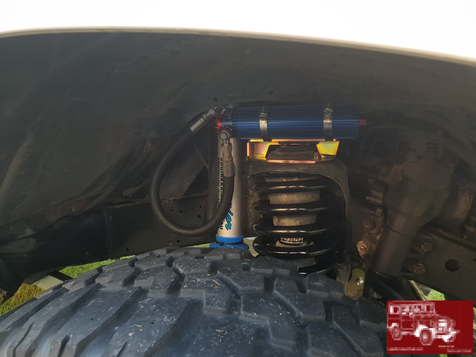 12" remote reservoir shocks