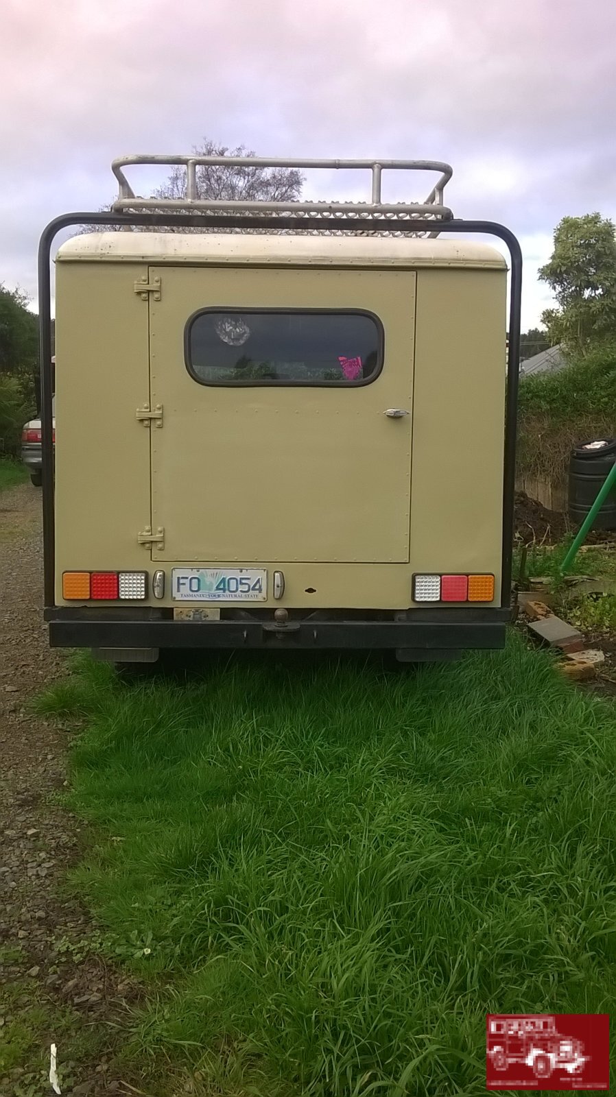 77 HJ45 Troop Carrier Arkana single rear door