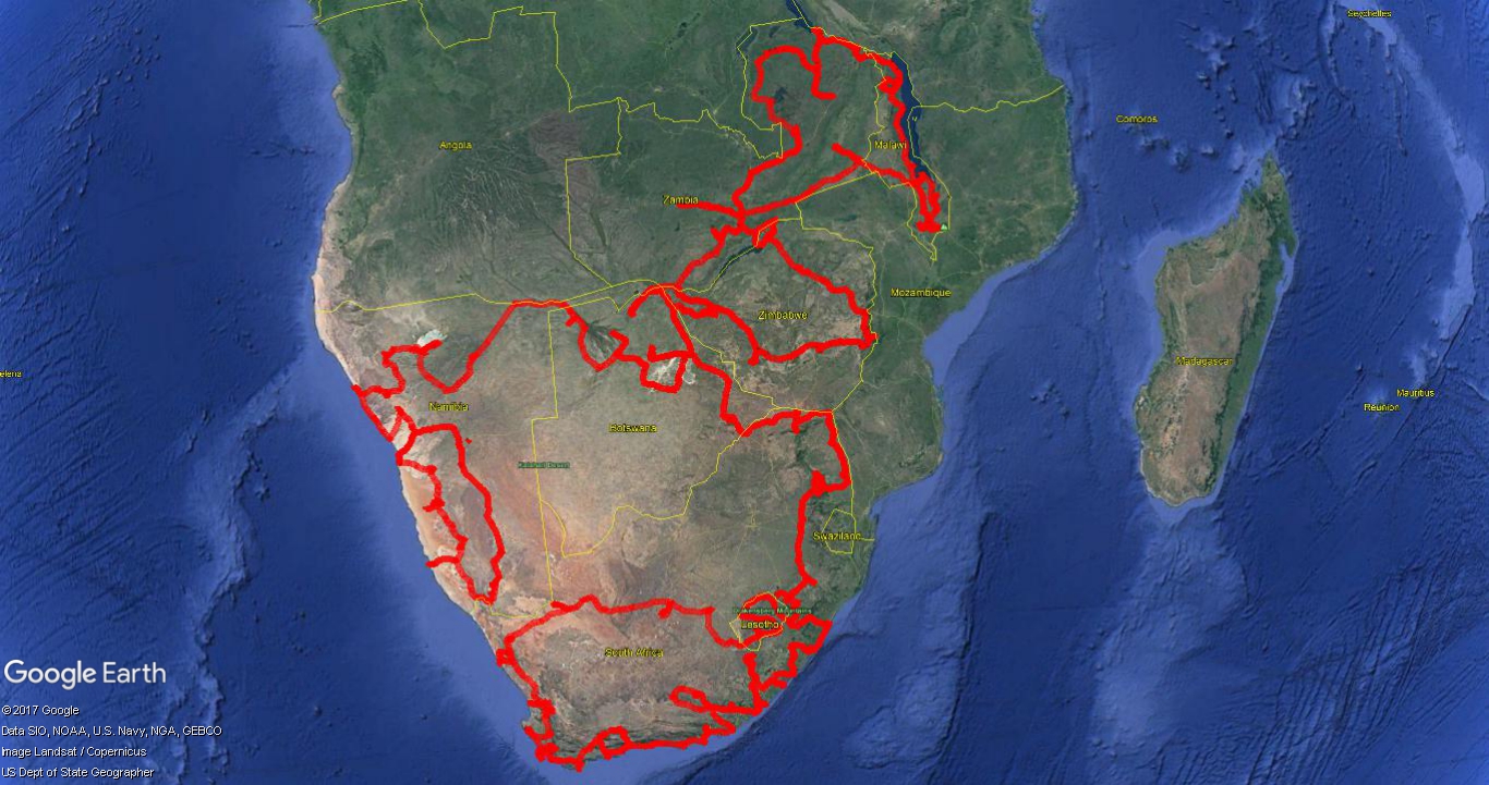 Africa South Africa 4 Google Earth Track.jpg