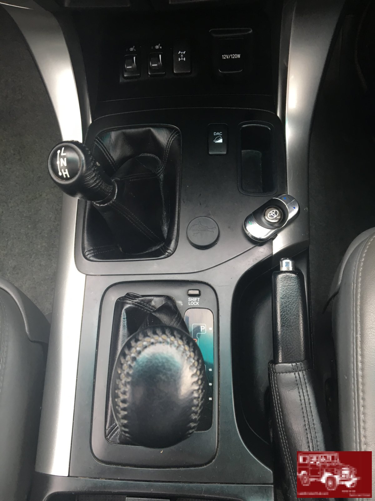 Clean centre console