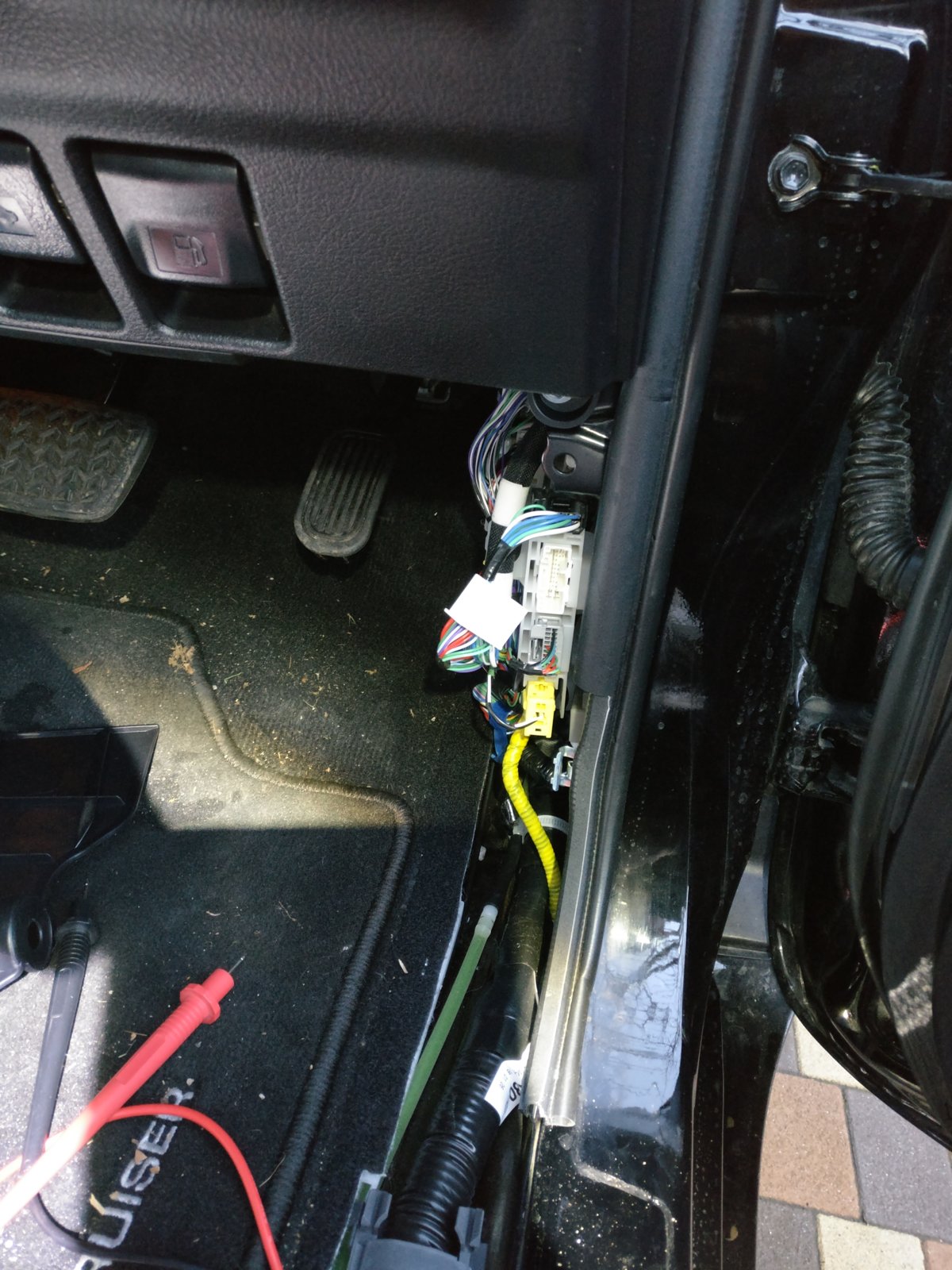 driver's side Kick-panel