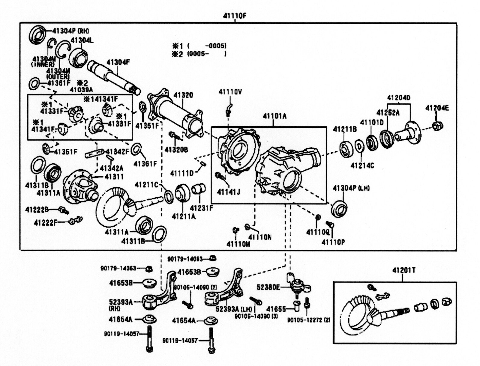 Front Axle Housing & Differential Assembly - Diagram.JPG