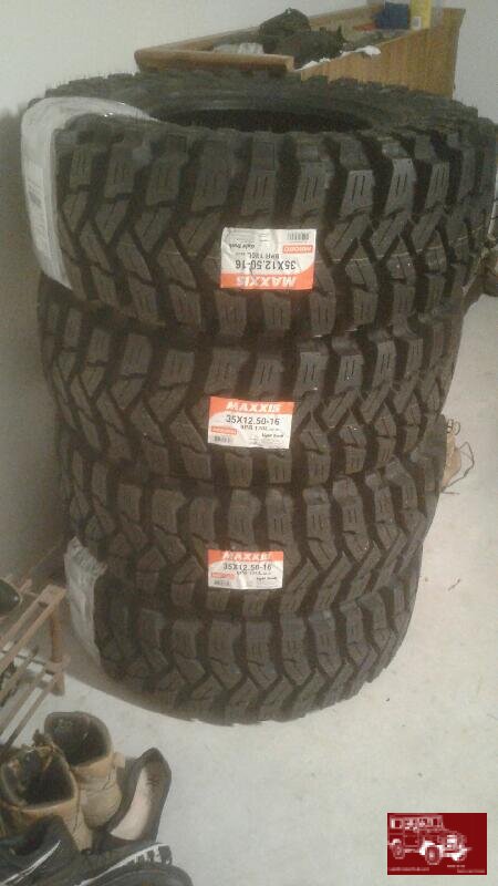 New tyres