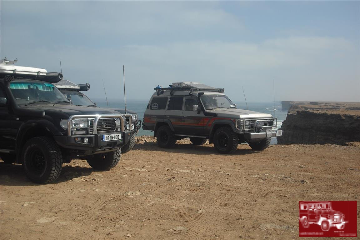 Overlooking the Atlantic in Western Sahara