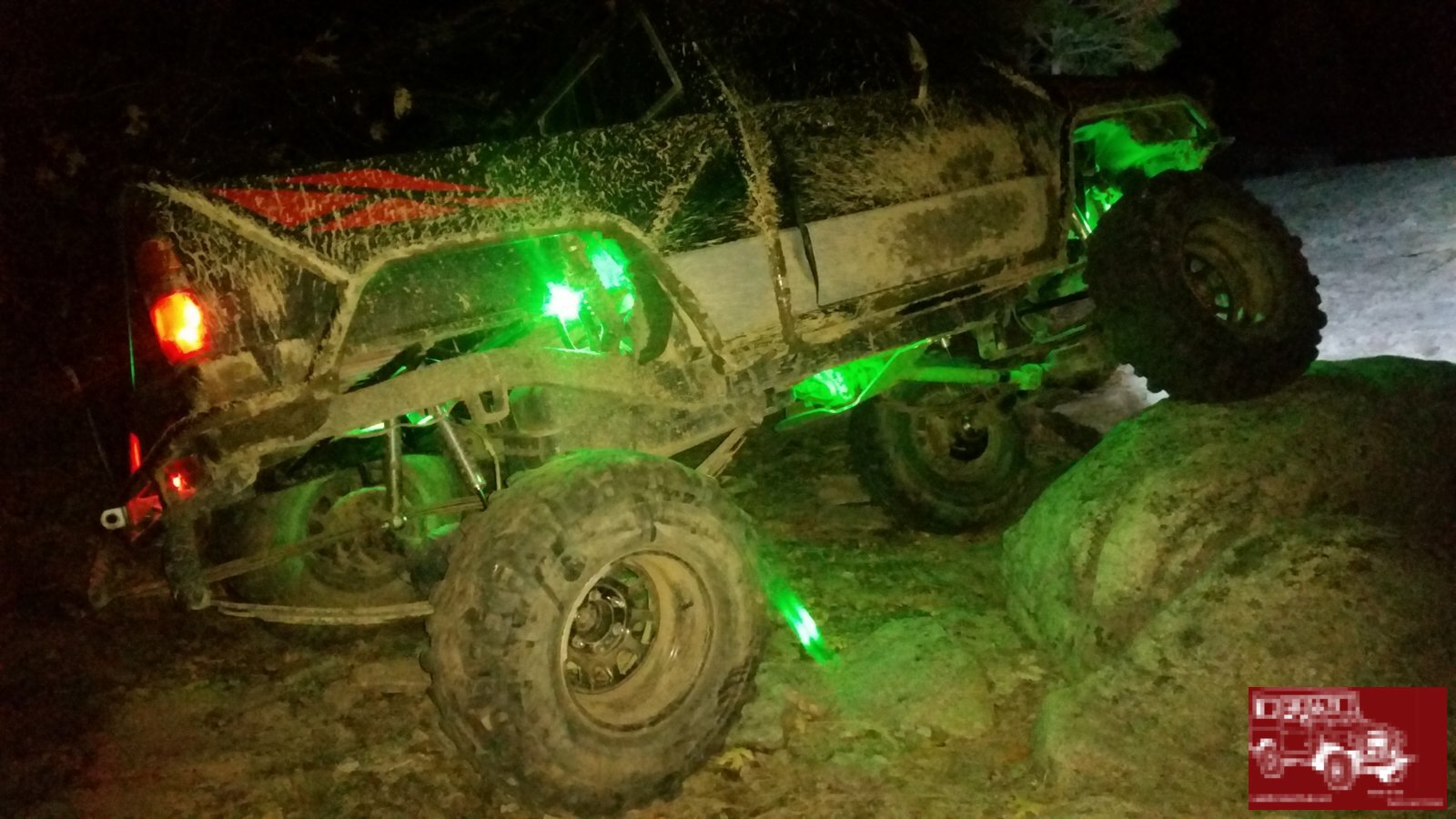 Rock climbing my 84 yota.