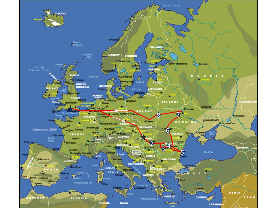 UkraineRecce2011Route.jpg